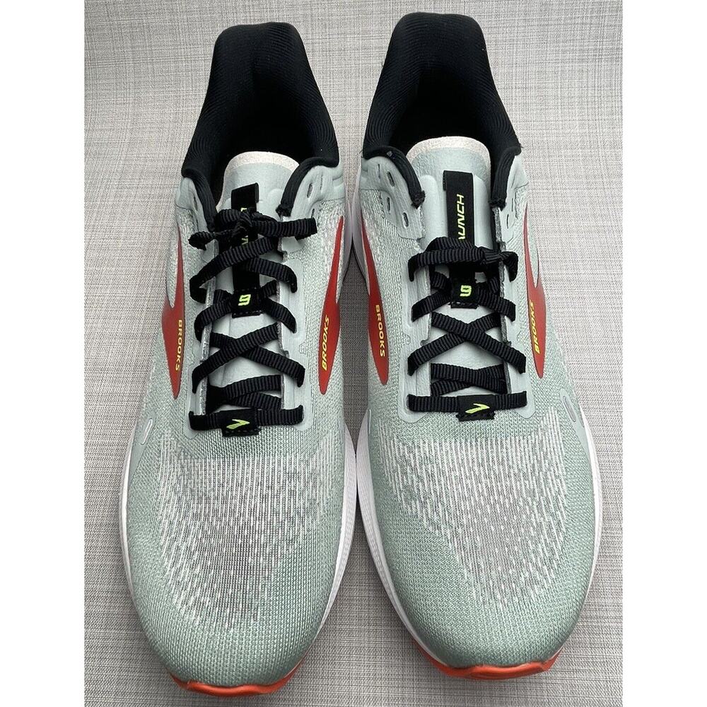 Brooks Launch 9 Cushion Athletic Running Shoes Size 9.5 Green 1203731B413 - Picture 4 of 7